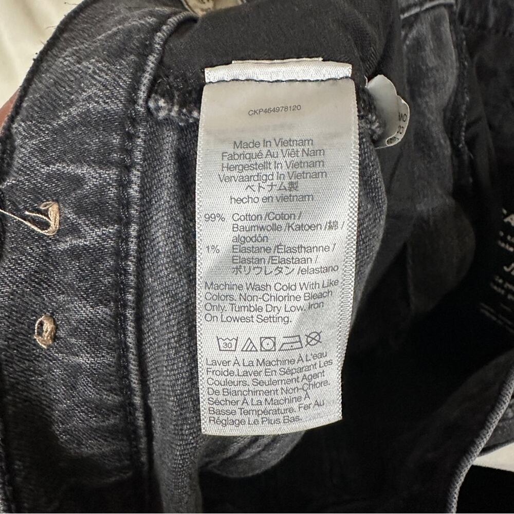Madewell The Perfect Vintage Jean Women’s Size 31 Black - Picture 7 of 10